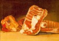 Naturaleza muerta con cabeza de oveja Romántico moderno Francisco Goya